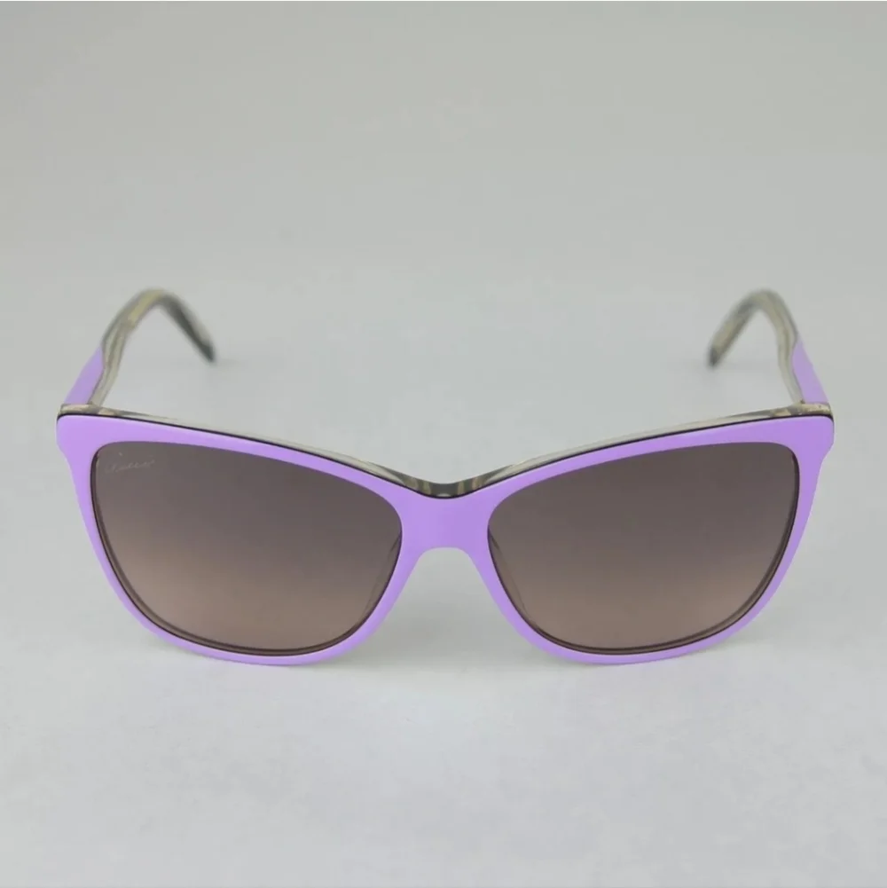 NWT GUCCI Lilac Acetate Sunglasses with Interlocking GG, Beautiful!